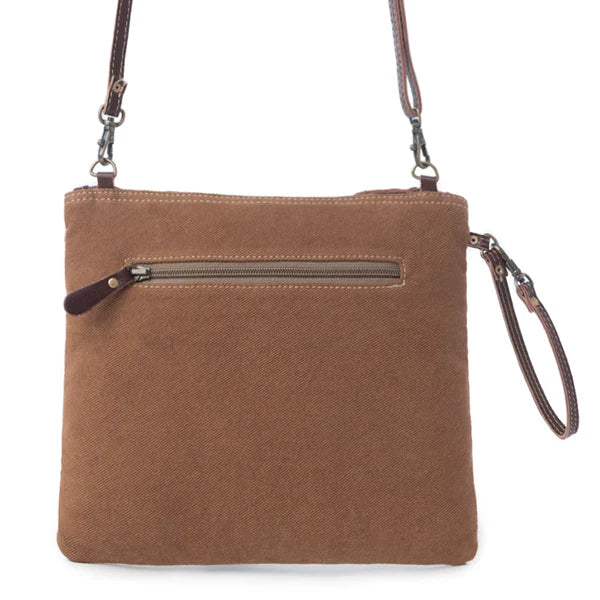 Myra Blue Isle Cowhide Crossbody