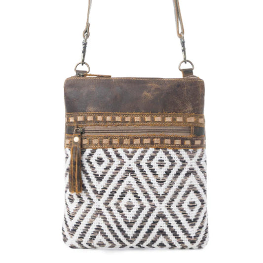 Myra Sand Weaver Crossbody