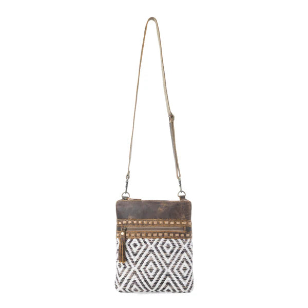 Myra Sand Weaver Crossbody