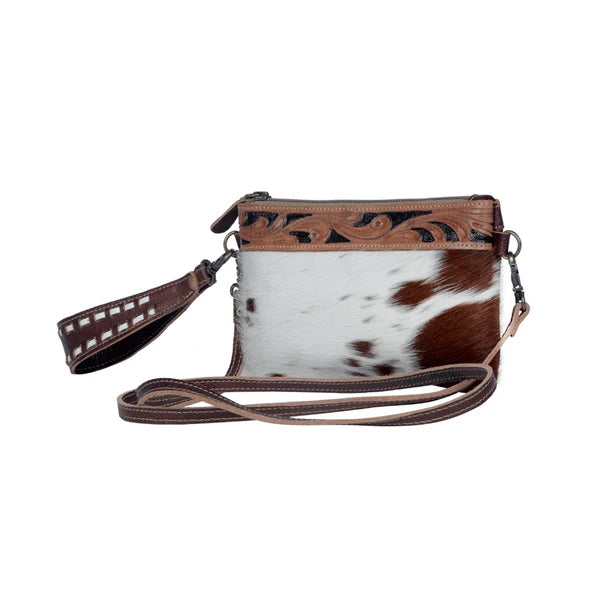 Breeks Delight Cowhide Wristlet
