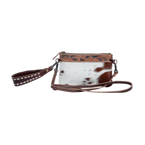 Breeks Delight Cowhide Wristlet