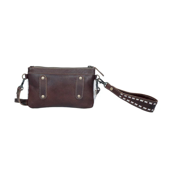 Breeks Delight Cowhide Wristlet