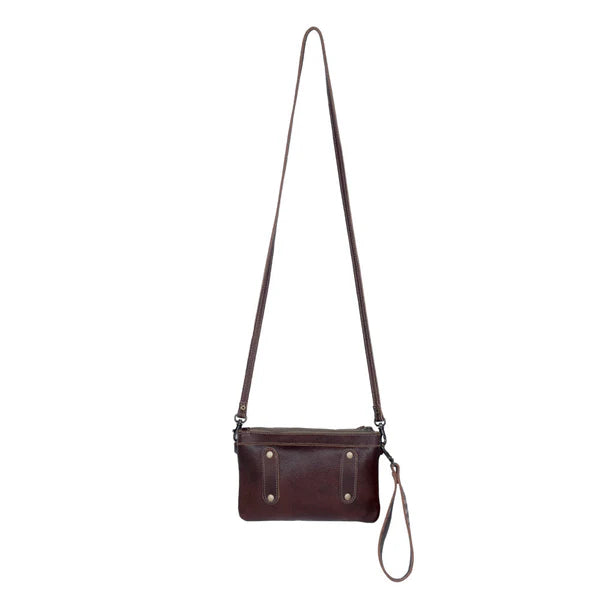 Breeks Delight Cowhide Wristlet